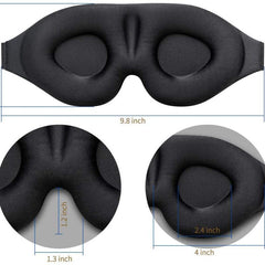 3D Contoured Eye Mask for Better Sleep & Comfort