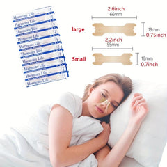 20pcs Nasal Strips for Congestion Relief & Better Sleep
