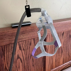 CPAP Hose Holder Avoid Tangling & Blockage Adjustable Height Rotatable Holder