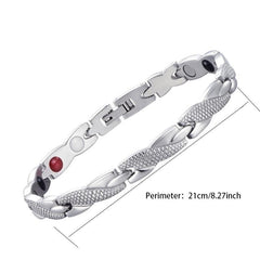 Men's Dragon Pattern Magnetic Bracelet 7mm