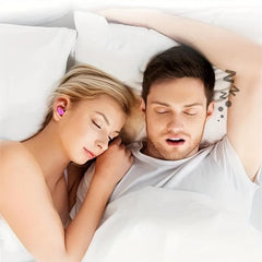 2pcs Silicone Soundproof Earplugs Anti-noise Sleeping Earplugs