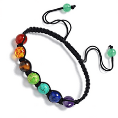 Life Tree 7 Chakra Amethyst Beads Balance Reiki Buddha Yoga Bracelet