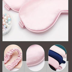 Silk Ice Sleep Eye Mask Comfy Relaxing Fatigue Relief Rest