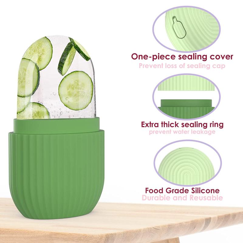 Ice Cube Face Roller Eyes And Neck Brighten Skin & Enhance Glow