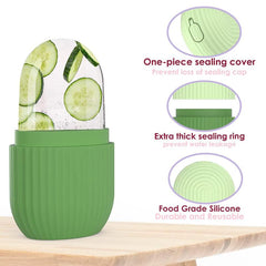 Ice Cube Face Roller Eyes And Neck Brighten Skin & Enhance Glow