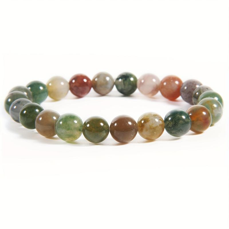 8MM Healing Stone Beaded Bracelet Unisex Graduation Gift