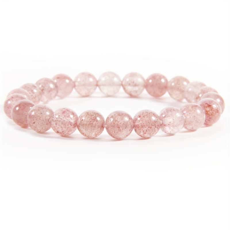 8MM Healing Stone Beaded Bracelet Unisex Graduation Gift