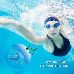 12 Silicone Mud Earplugs Soundproof Sleep Waterproof Decompression