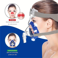 3pcs CPAP Mask Liners Full Face Reusable Soft Mask Covers Reduce Air Leaks