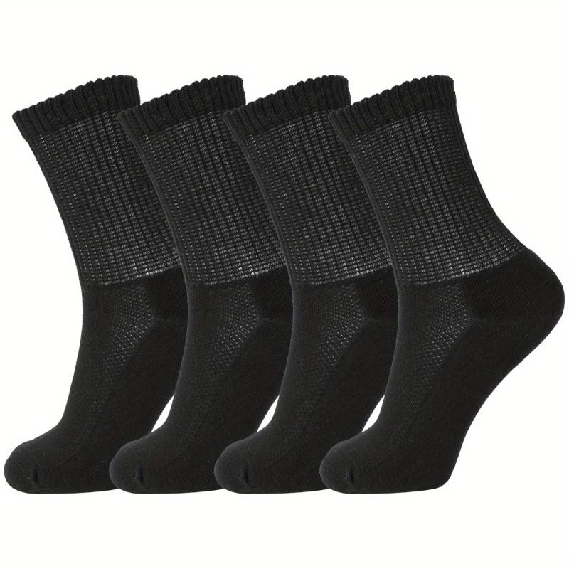 4 Pairs Non Binding Diabetic Socks