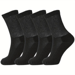 4 Pairs Non Binding Diabetic Socks