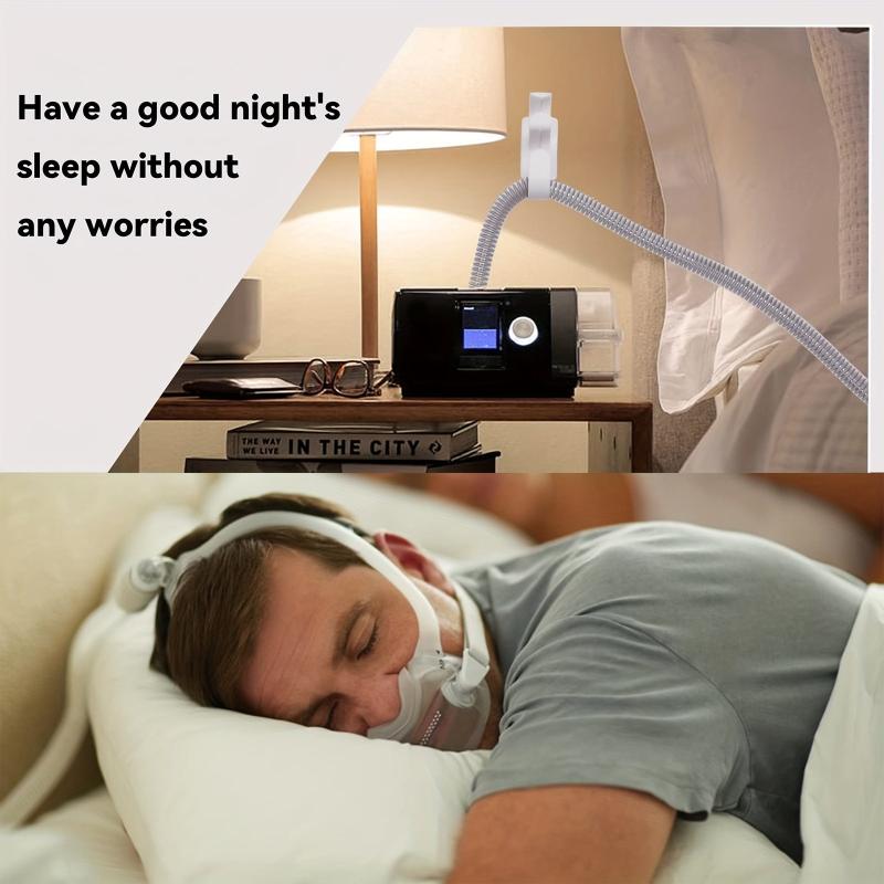CPAP Mask Hose Holder Hanger & Headband Hook Combo - Tubing Organizer