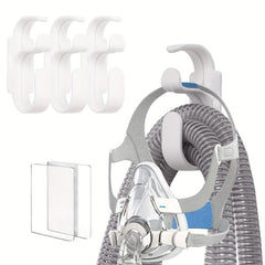 CPAP Mask Hose Holder Hanger & Headband Hook Combo - Tubing Organizer