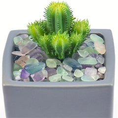 Crystal Quartz Pebbles for Aquariums and Decor - 100-500g