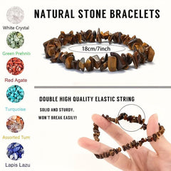 Chakra Healing Reiki Gemstone Bracelet Natural Stone Beads