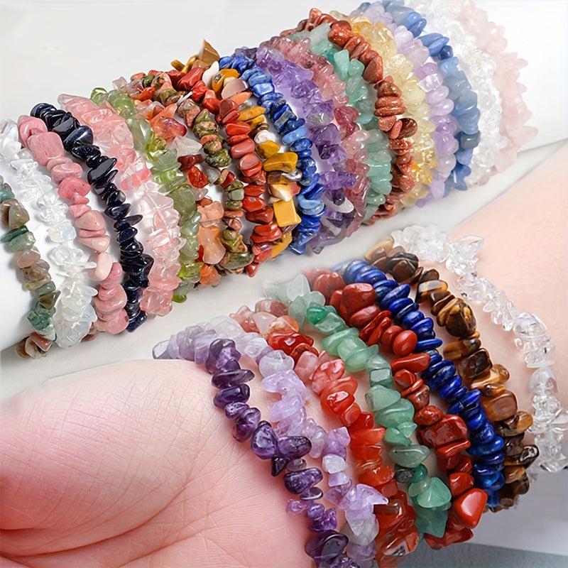 Chakra Healing Reiki Gemstone Bracelet Natural Stone Beads