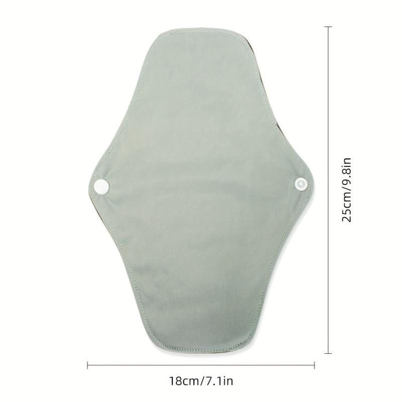 Bamboo Charcoal Reusable Menstrual Pads Mama Panty Liners Gray