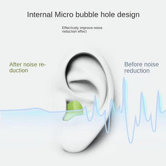 120Pcs Soundproof Mute Earplugs For Sleeping & Learning