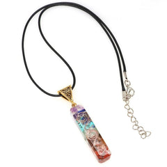 7 Chakra Stones Pendants Reiki Crystal Necklace For Women Yoga Meditation