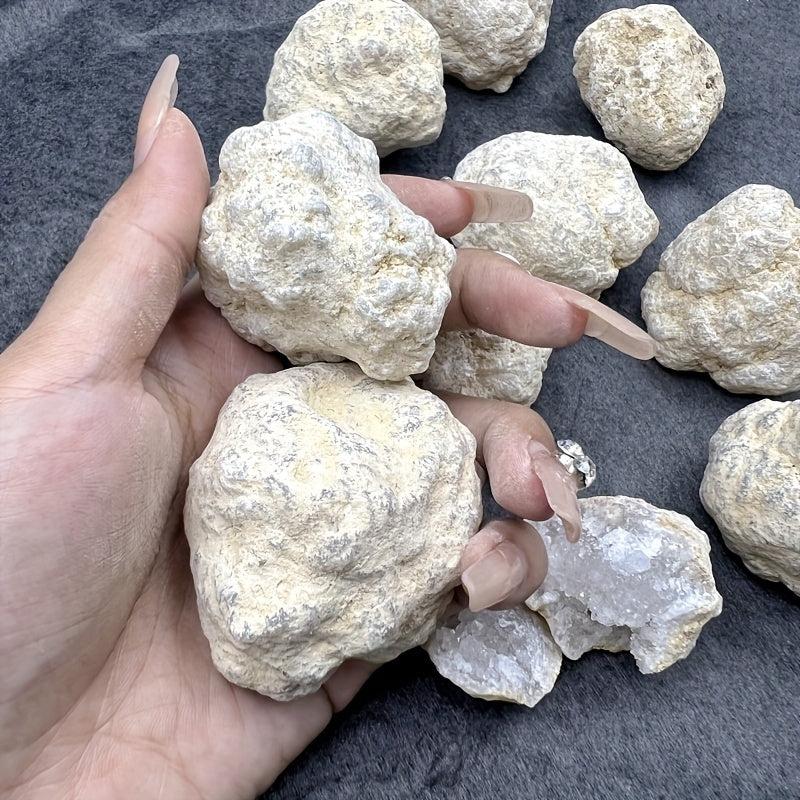 Natural Agate Geode Raw Crystals Mineral Quartz Rough Stones Collection
