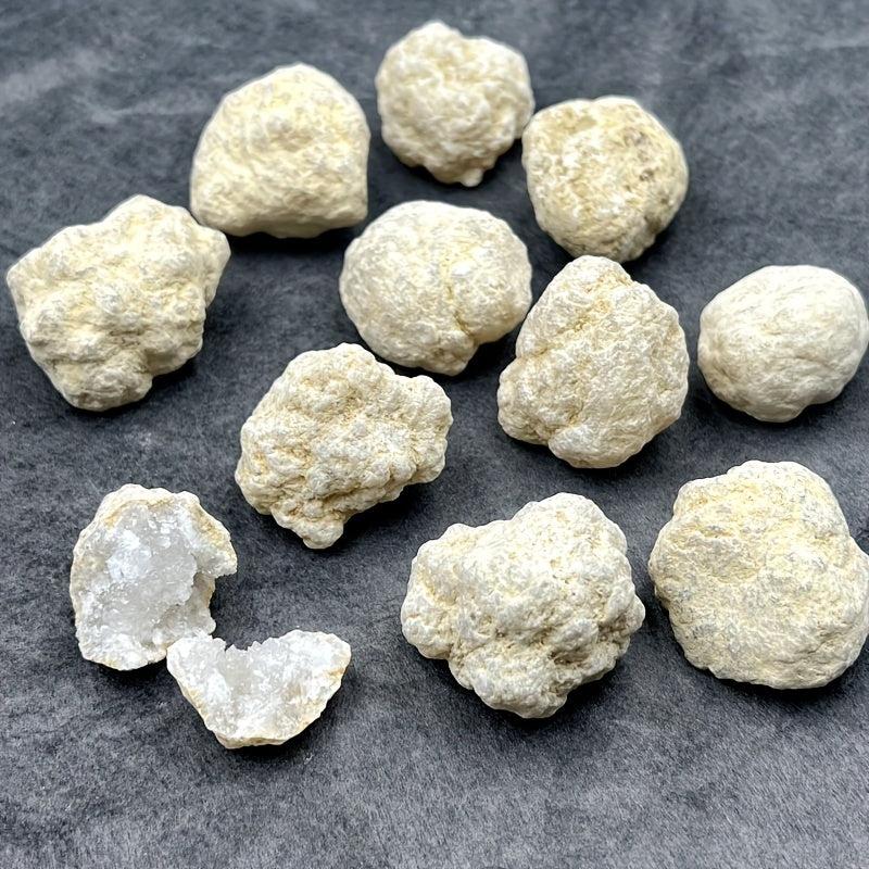 Natural Agate Geode Raw Crystals Mineral Quartz Rough Stones Collection