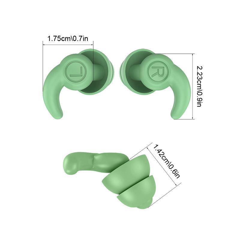 Silicone Earplugs Waterproof Swimming Ear Protectors