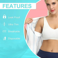Underarm Sweat Pads - Advanced Sweat-proof Covers for Hyperhidrosis - 50-100pcs