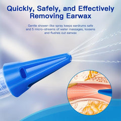 Ear Wax Removal Tools Kit with Washer Basin Towel
