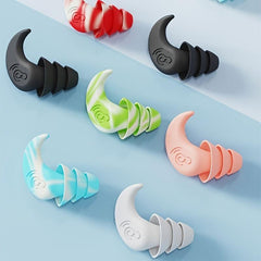 Waterproof Earplugs for Sleep, Swimming, Travel - Comfortable & Soundproof