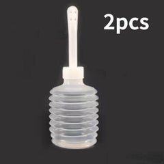 2pcs Enema Blub Perineal Irrigator Disposable Travel Bidet For Women