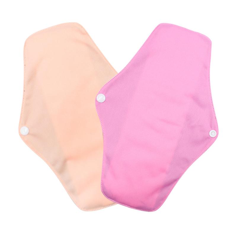 2pcs Reusable Charcoal Night Pads Washable Professional Period Care
