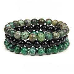 3pcs Crystal Bracelets Positive Energy Ability Crystals Fashionable