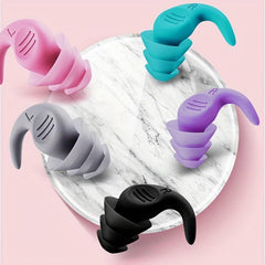 Silicone Soundproof Earplugs Anti-noise Sleep Cancelling Earplugs