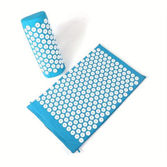 3PCS Yoga Acupressure Massage Mat Set with Pillow & Bag