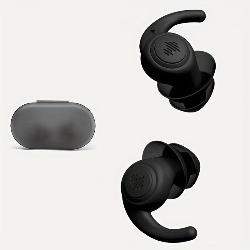 Noise Cancelling Silicone Earplugs Reusable Waterproof Swimming