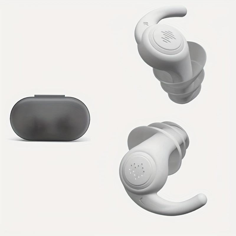 Noise Cancelling Silicone Earplugs Reusable Waterproof Swimming