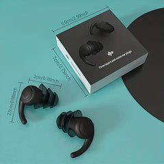 Noise Cancelling Silicone Earplugs Reusable Waterproof Swimming