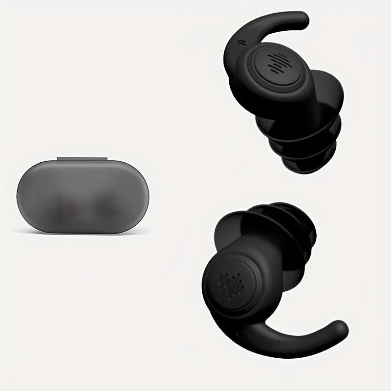 Noise Cancelling Silicone Earplugs Reusable Waterproof Swimming
