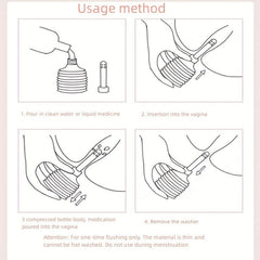 180ml Disposable Vaginal Rinser for Private Care