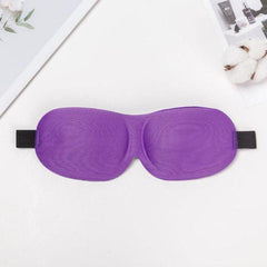 3D Contoured Blackout Eye Mask Adjustable Strap Soft Night Blindfol