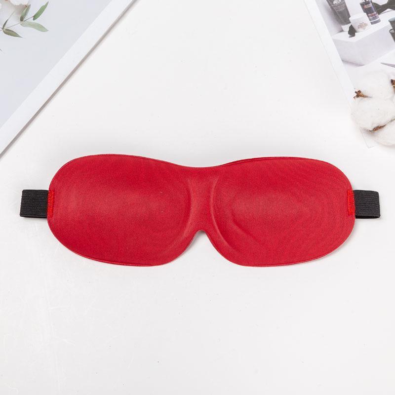 3D Contoured Blackout Eye Mask Adjustable Strap Soft Night Blindfol