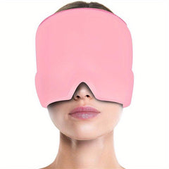 Ice Hot Facial Mask Migraine Relief Head Eye Therapy