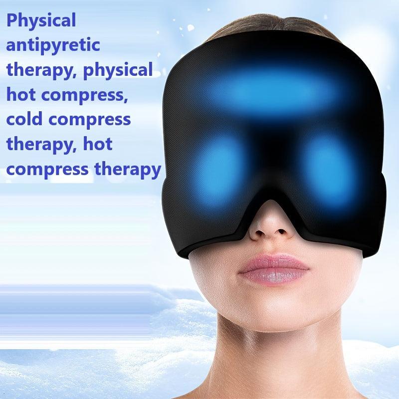 Ice Hot Facial Mask Migraine Relief Head Eye Therapy