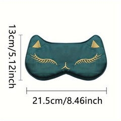 Silk Sleep Eye Mask Lightweight Adjustable Satin Night Cover Women