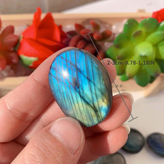 Labradorite Natural Crystal Stone DIY Pendant Collection Gem