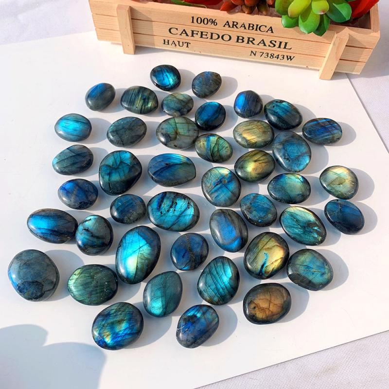 Labradorite Natural Crystal Stone DIY Pendant Collection Gem