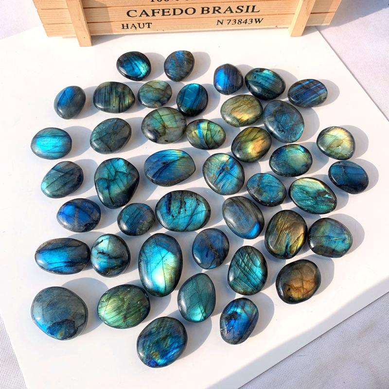 Labradorite Natural Crystal Stone DIY Pendant Collection Gem