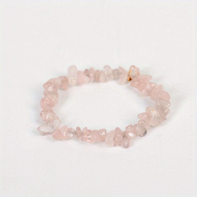 Irregular Healing Stone Bracelets Crystal Hand Chain