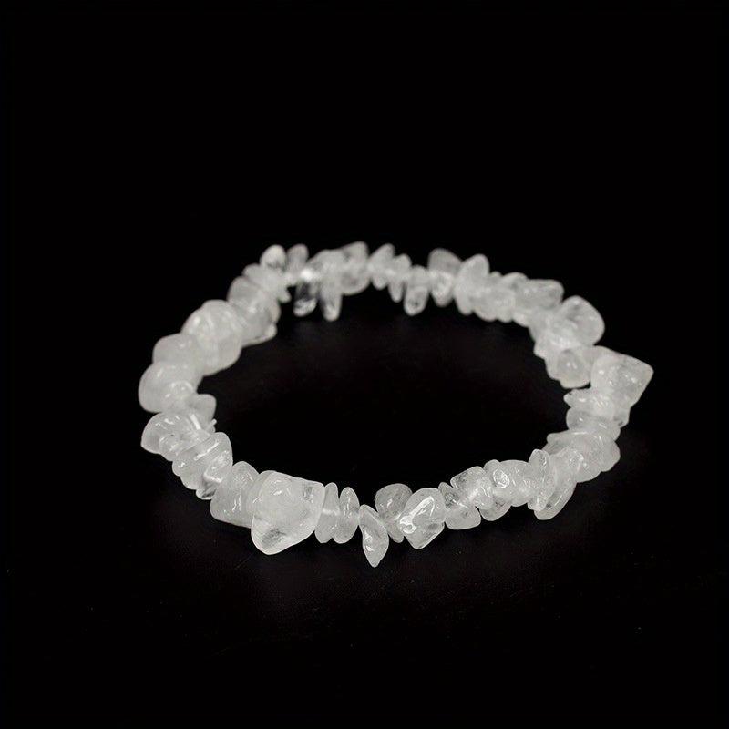 Irregular Healing Stone Bracelets Crystal Hand Chain