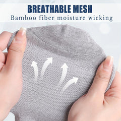 Diabetic Socks Bamboo Hospital Non Binding Non Slip Crew Socks Men Women
